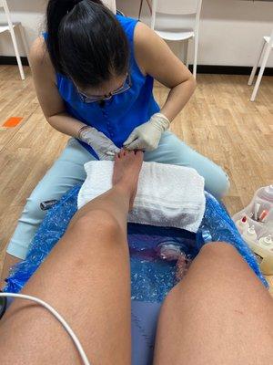 Classic pedi!