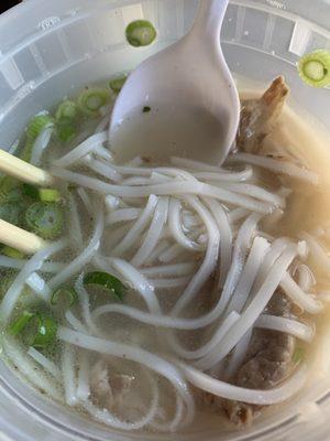 Pho ($9.50) to go