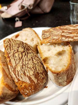 House breads with olive oil