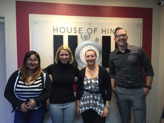 The Ralston Team sharpening their creative problem solving skills at San Diego's House of Hints - April 2016