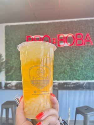 Lychee boba