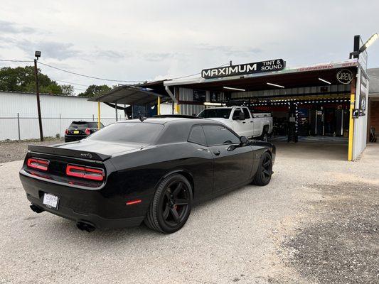 Full #Ceramictint on #Challenger