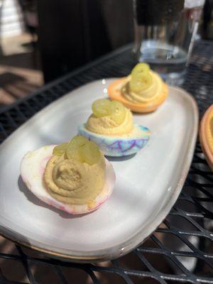 Easter deviled eggs