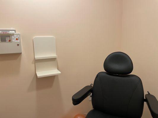 My treatment room