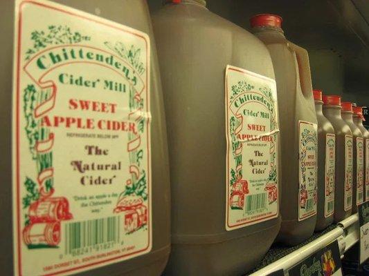 Chittenden's Cider Mill Sweet Apple Cider