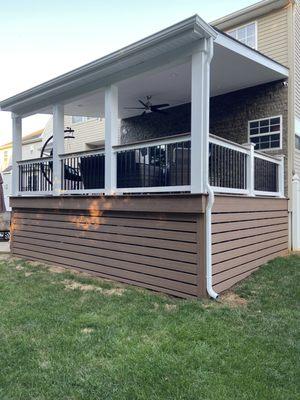 Covered deck