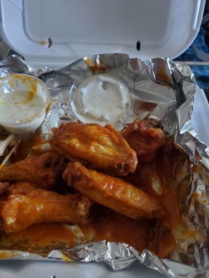 Buffalo wings (Hot)