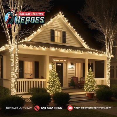 Light Up Your Holidays with Holiday Lighting Heroes of Greater Columbus! 

Tired of tangled lights and climbing ladders?