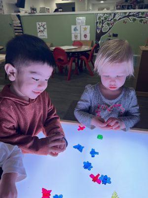 Light Sensory Play