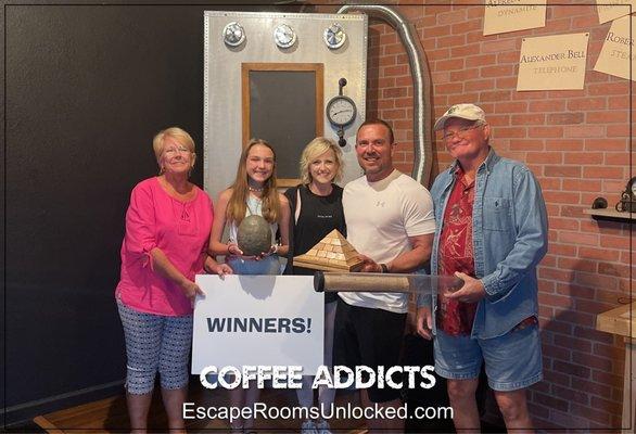 Escape room- the Inventors Basement!