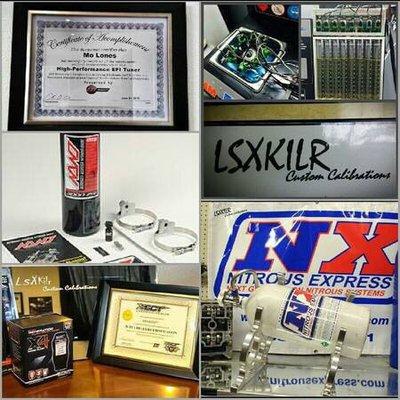 Certifications, Nitrous refills, NANO refills, Fuel Injector Flowtesting & Cleaning