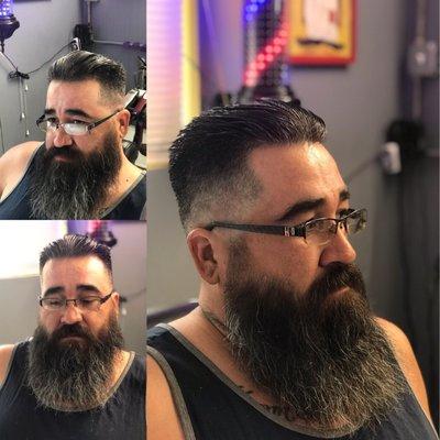 The bearded gentleman cut