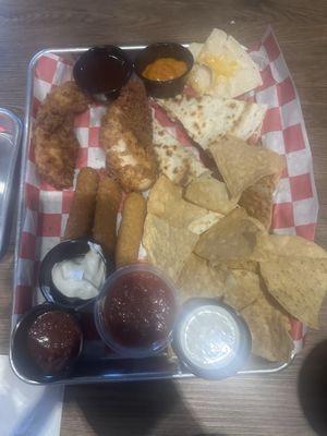 This is the Sampler Platter