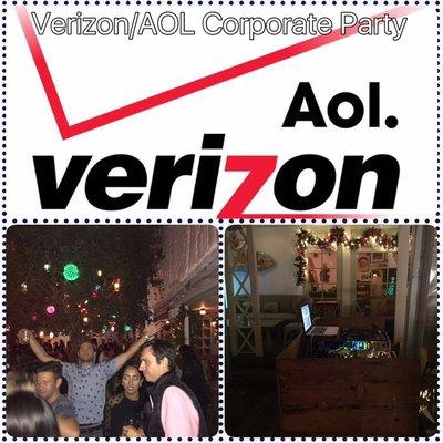 Verizon/AOL Corporate Party