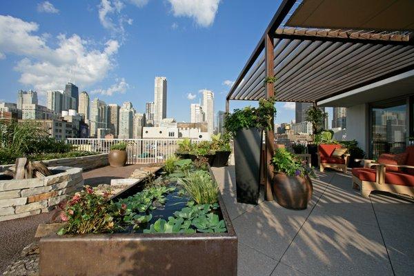 Roof top residence