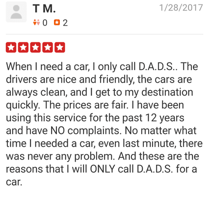 D A D S Taxi & Limo