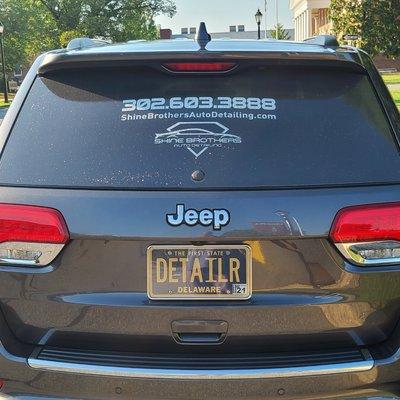 Jeep Grand Cherokee Ceramic Coating