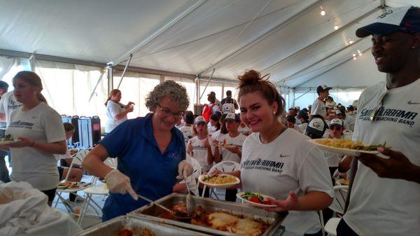 We love catering for the USA Marching Jaguars Band! Go Jags!