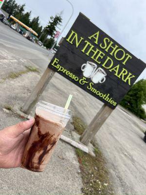 Samoa Cookie frappe