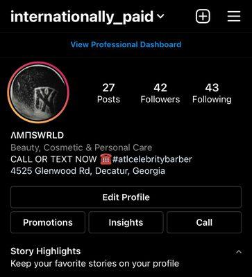 Visit Our Instagram or our website at https://amnswrld.ueniweb.com/