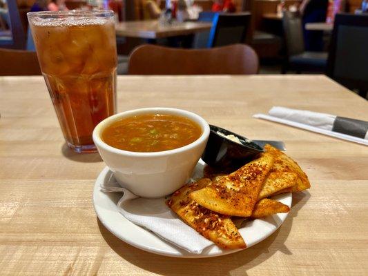 Peasant Soup with Pita