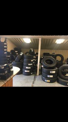 New and Used Tires in many different sizes