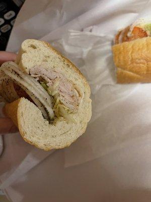 Honey Turkey and cheese