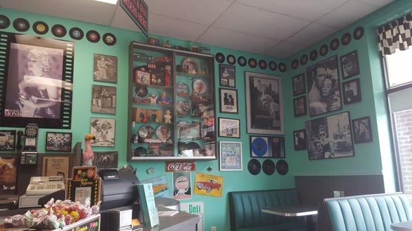 Elvis music and decor