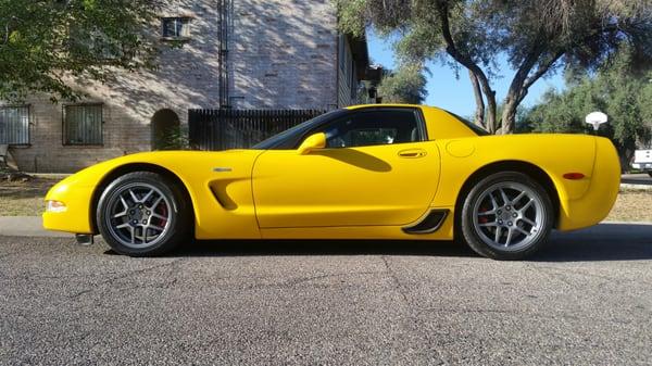 2002 z06, Millennium Yellow Purchased from Vette Culture