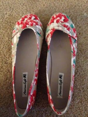 My new super cute flats! Very cute in person!