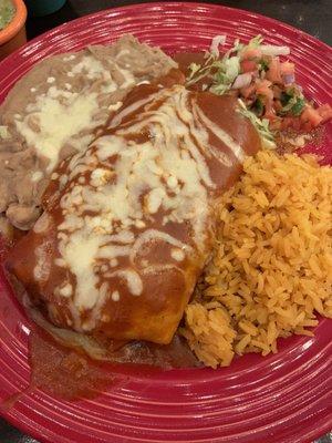 Chimichanga de la casa