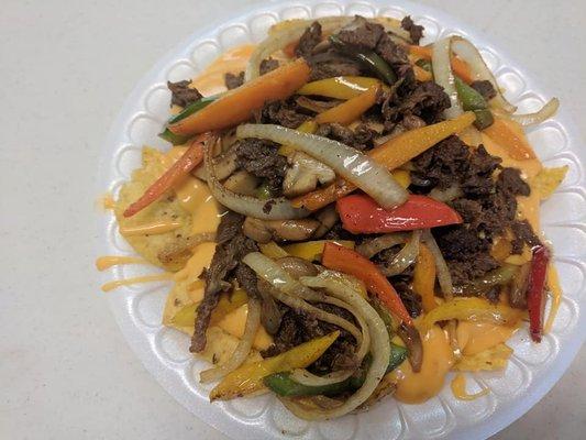 Philly Steak Nachos