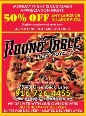 Round Table Pizza