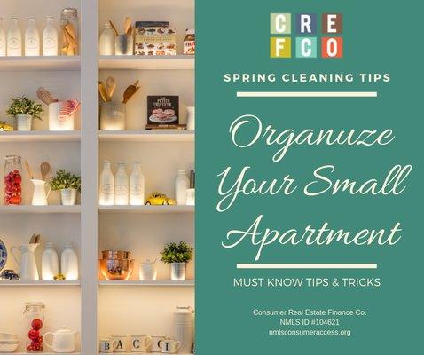 Organize Your Small Apartment