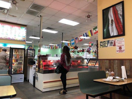 Mexican/Latino Restaurant with Supermarket. One of a kind the closest to home when you're away from it all. Authentic food.