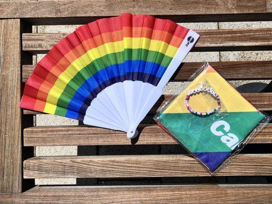 Special Pride Day giveaway at the SF Caltrain station! 6/30/24