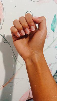 french tip gel