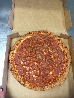 Pepperoni pizza