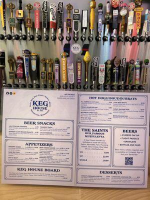 Our food is almost as famous as our beer selection.