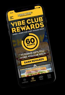 Become a Vibe Club Rewards Member