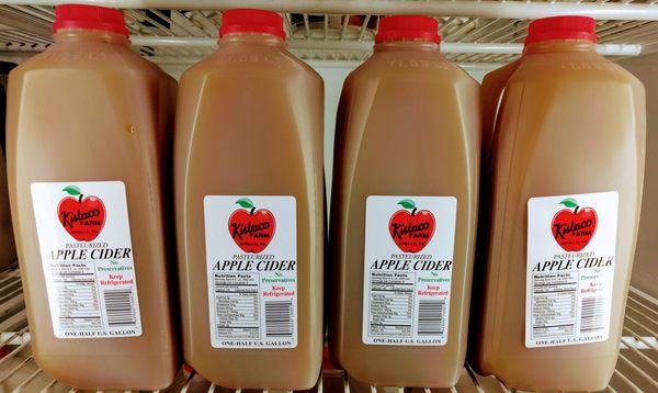 Half gallons of Cider - freshly pressed!