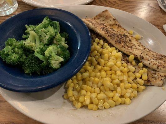 Lemon Pepper Grilled Rainbow Trout $12.99 12/5/2022