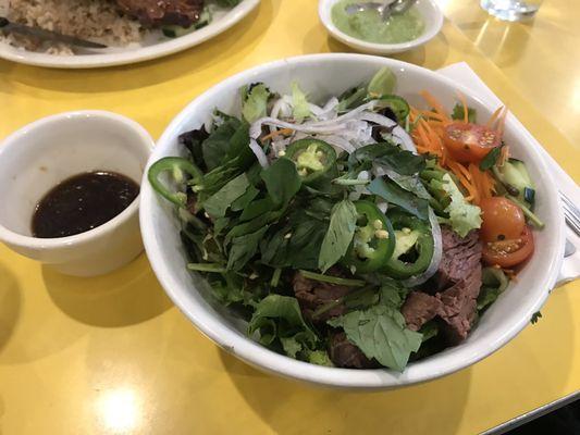 Spicy Thai Steak Salad