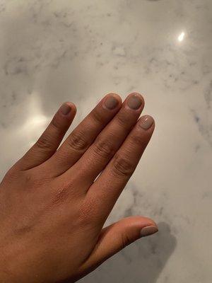 Simple gel manicure