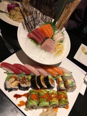 Sushi sashimi for two