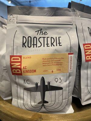 KC Chiefs-inspired coffee beans from local Roasterie.