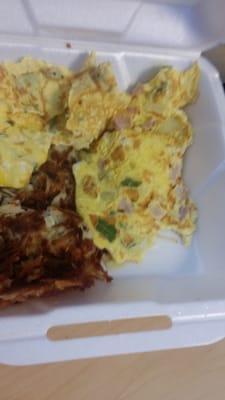 Western omelet disaster!