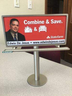 Combine and save your auto and home insurance with Edwin DeJesus State Farm.