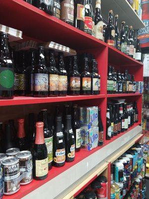 Great selection of beer and wine!!