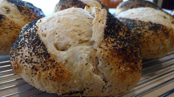 Smoked Onion Garlic Bread